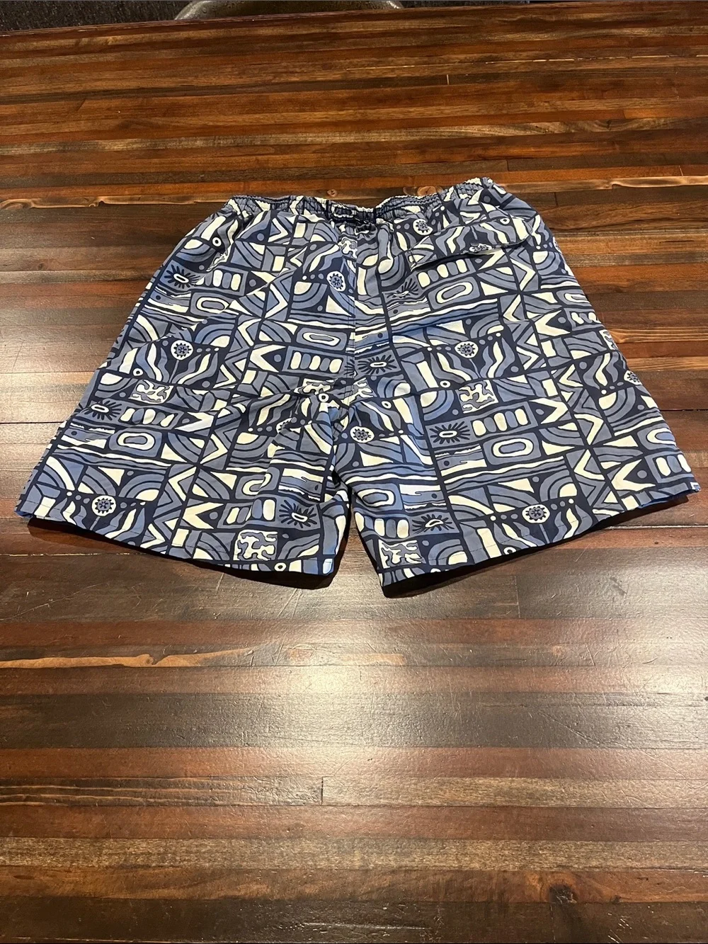 Men's Patagonia Geometric Swim Trunks netplus shells small